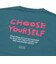 125-011005　CHOOSE YOURSELF COTTON TEE　BLUE　696822-0001