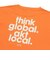 125-010005　AKT LOCAL SPORTS TEE　ORANGE　696821-0001
