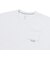 6001449　M PILE SHORT SLEEVE T-SHIRT　100WHT　692231-0001