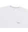 6001449　M PILE SHORT SLEEVE T-SHIRT　100WHT　692231-0001