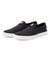 A662W-EK7　MYLO BAY SLIP ON　BLACK CANVAS　691884-0001