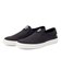 A662W-EK7　MYLO BAY SLIP ON　BLACK CANVAS　691884-0001