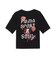 633349　M FLORALSPORT GRAPHICBOXY TEE　01BK　696146-0001