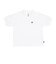 125R3061300　W Collared Cropped Tee　WHITE　695081-0001