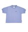 125R3061300　W Collared Cropped Tee　BLUE　695081-0003