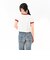 125R3013400　W Logo Ringer TEE　RED　695076-0001