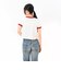 125R3013400　W Logo Ringer TEE　RED　695076-0001