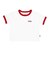 125R3013400　W Logo Ringer TEE　RED　695076-0001