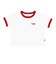 125R3013400　W Logo Ringer TEE　RED　695076-0001