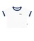 125R3013400　W Logo Ringer TEE　BLUE　695076-0002