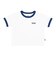 125R3013400　W Logo Ringer TEE　BLUE　695076-0002