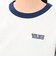 125R3013400　W Logo Ringer TEE　BLUE　695076-0002