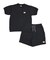125R3043300　W Set Sweat Tee　BLACK　695075-0002