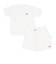 125R3043300　W Set Sweat Tee　NATURAL　695075-0001