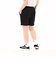 125R3153100　W Set Sweat Short PANTS　BLACK　695074-0002