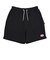 125R3153100　W Set Sweat Short PANTS　BLACK　695074-0002