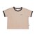 125R3013400　W Logo Ringer TEE　BEIGE　695076-0003