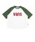 125R3023600　W Raglan Sleeve LOGO Tee　GREEN　695082-0002
