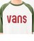 125R3023600　W Raglan Sleeve LOGO Tee　GREEN　695082-0002