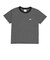 125R3010800　W Multi border Tee　BLACK　695073-0001
