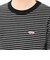 125R3010800　W Multi border Tee　BLACK　695073-0001
