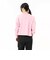 125R3070900　W Wide Football LS Tee　PINK　695077-0003