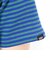 125R3010800　W Multi border Tee　BLUE　695073-0002