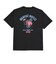 125R1014000　M Breakfast Waffles PKT TEE　BLACK　694981-0002