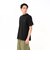 125R1010700　M Mini-Logo Pique Crew TEE　BLACK　695064-0003