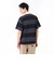 125R1110900　M S/S Rugby Shirt　GRY x BLK　695063-0001
