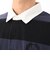 125R1110900　M S/S Rugby Shirt　GRY x BLK　695063-0001