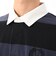 125R1110900　M S/S Rugby Shirt　GRY x BLK　695063-0001