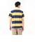 125R1110900　M S/S Rugby Shirt　YLW x NVY　695063-0002