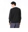 125R1110800　M L/S Rugby Shirt　BLACK　695062-0001