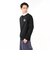 125R1110800　M L/S Rugby Shirt　BLACK　695062-0001