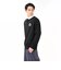 125R1110800　M L/S Rugby Shirt　BLACK　695062-0001