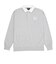125R1110800　M L/S Rugby Shirt　H-GRAY　695062-0002