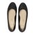 JE-3001　HEEL PUFF BALLET3　BLACK　696804-0001