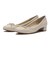 JE-3001　HEEL PUFF BALLET3　IVORY　696804-0002