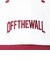 125R7161400　Off The Wall Narrow Visor CAP　BURGUNDY　693932-0002