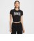 HQ1710　W SLIM CROP TEE STREET　010BLK　695645-0001