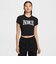 HQ1710　W SLIM CROP TEE STREET　010BLK　695645-0001