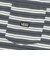 125R1012400　M CAVE Crew Neck Border TEE　GRAY　695056-0002