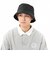 125R7171700　Emblem Twill Bucket HAT　BLACK　693934-0002