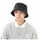 125R7171700　Emblem Twill Bucket HAT　BLACK　693934-0002