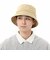 125R7171700　Emblem Twill Bucket HAT　BEIGE　693934-0003