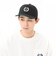 125R7161600　GS Monogram Snapback Cap　BLACK　693935-0001
