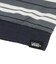 125R1112300　M CAVEJERSEY Border PoloShirt　GRAY　695055-0002