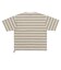 125R1013700　M Multi Border PKT TEE　BROWN　694976-0003