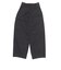 125R3141100　W Tuck Pants　BLACK　695079-0001